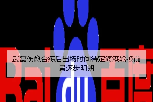 武磊伤愈合练后出场时间待定海港轮换前景逐步明朗