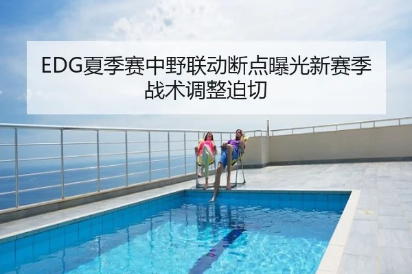 EDG夏季赛中野联动断点曝光新赛季战术调整迫切
